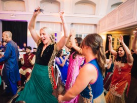 034-fun-Womens-Club-of-Evanston-pithi-ceremony-bridemaids-dance